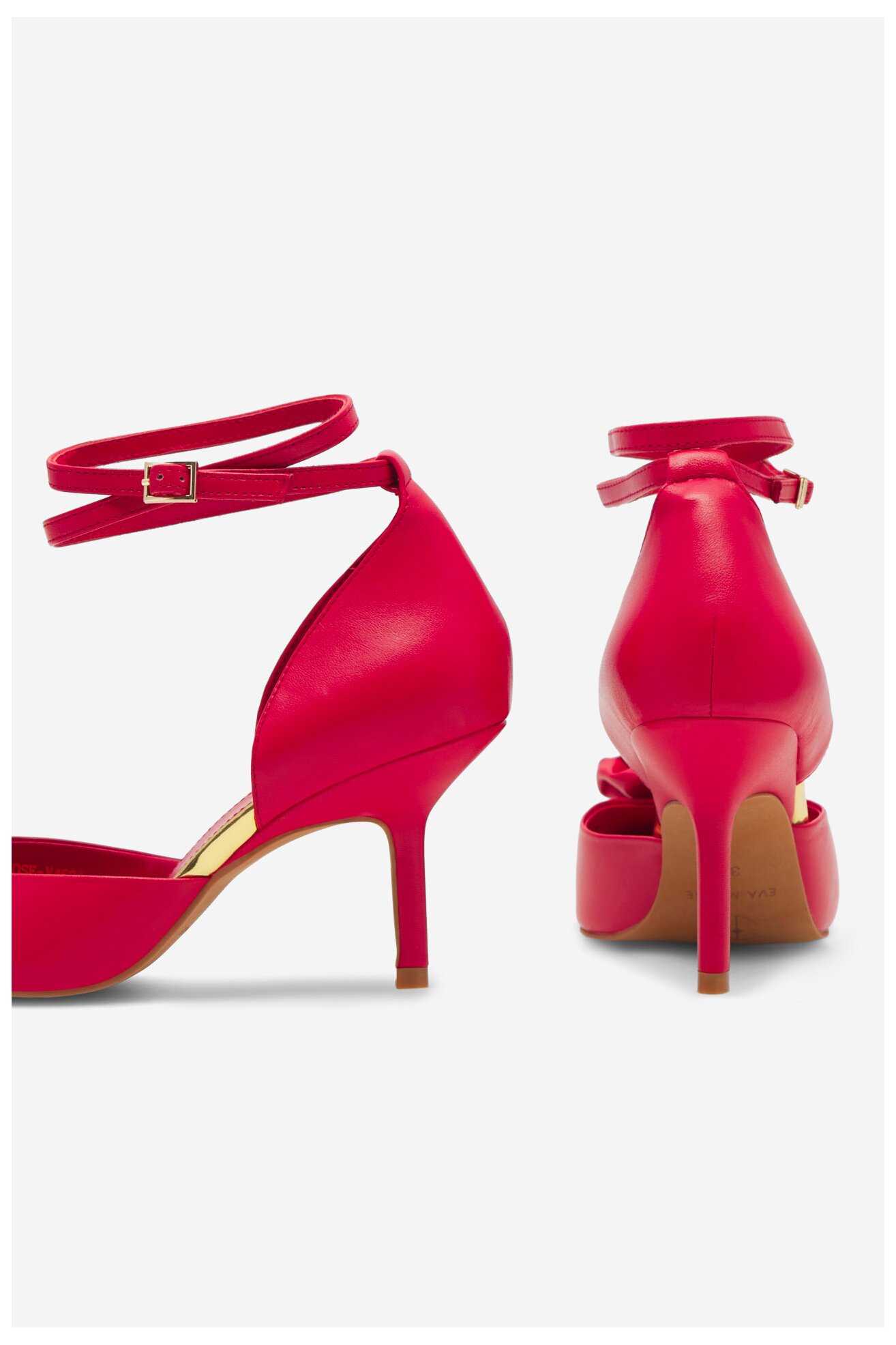 Körömcipő EVA MINGE ROSE-V1520-15 PIROS