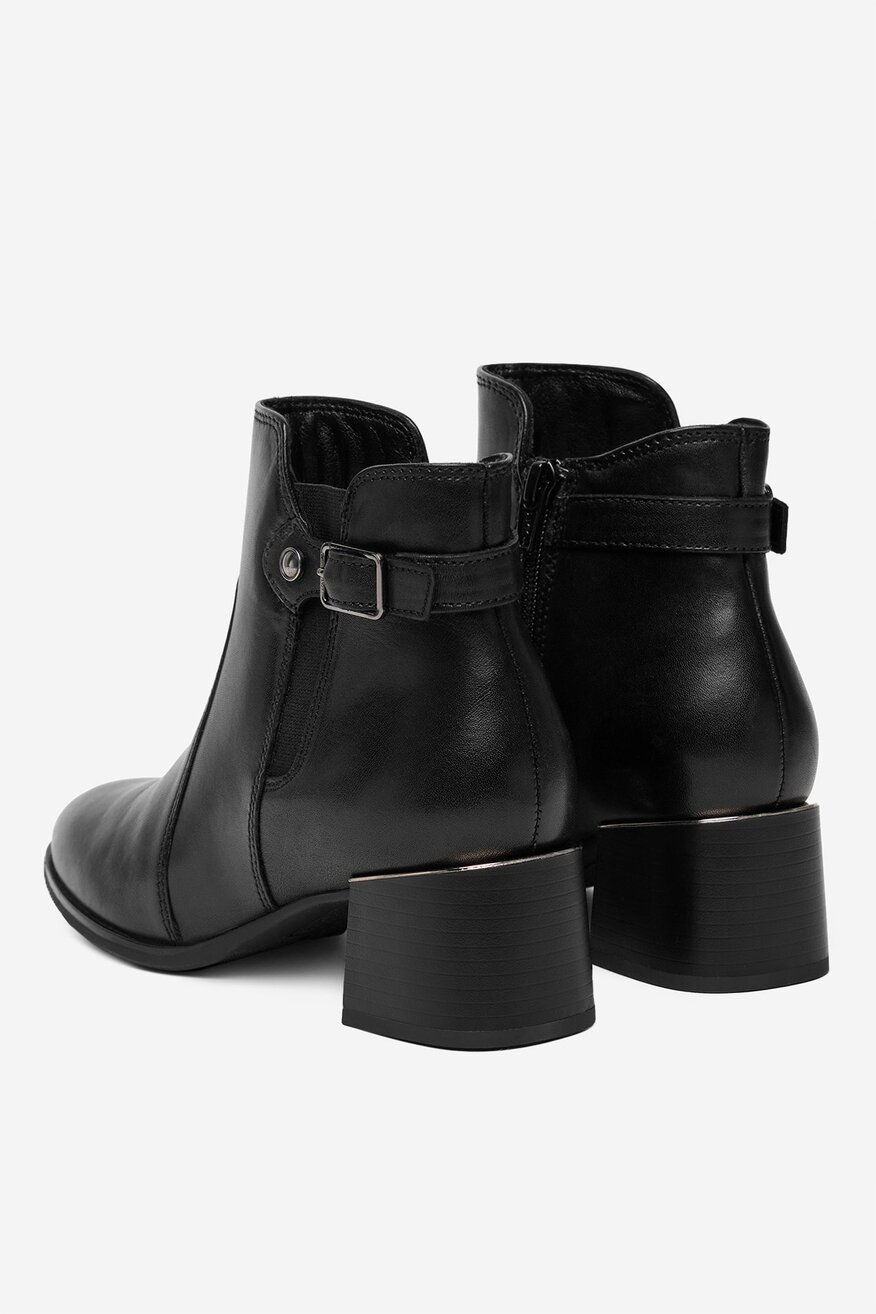 Lasocki - Botki skórzane - 5906751393567