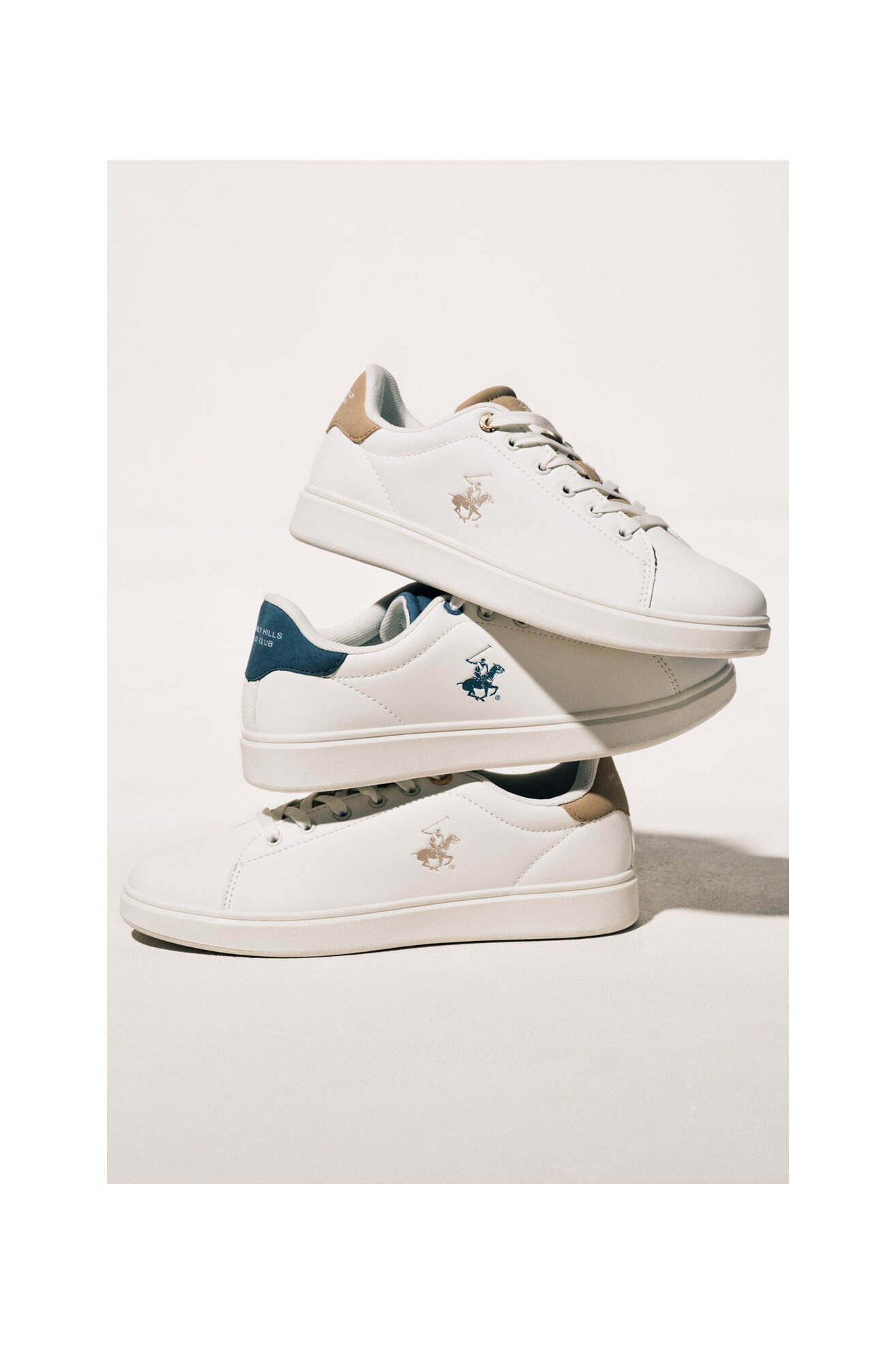 Trampki Beverly Hills Polo Club VSS25003W Biały