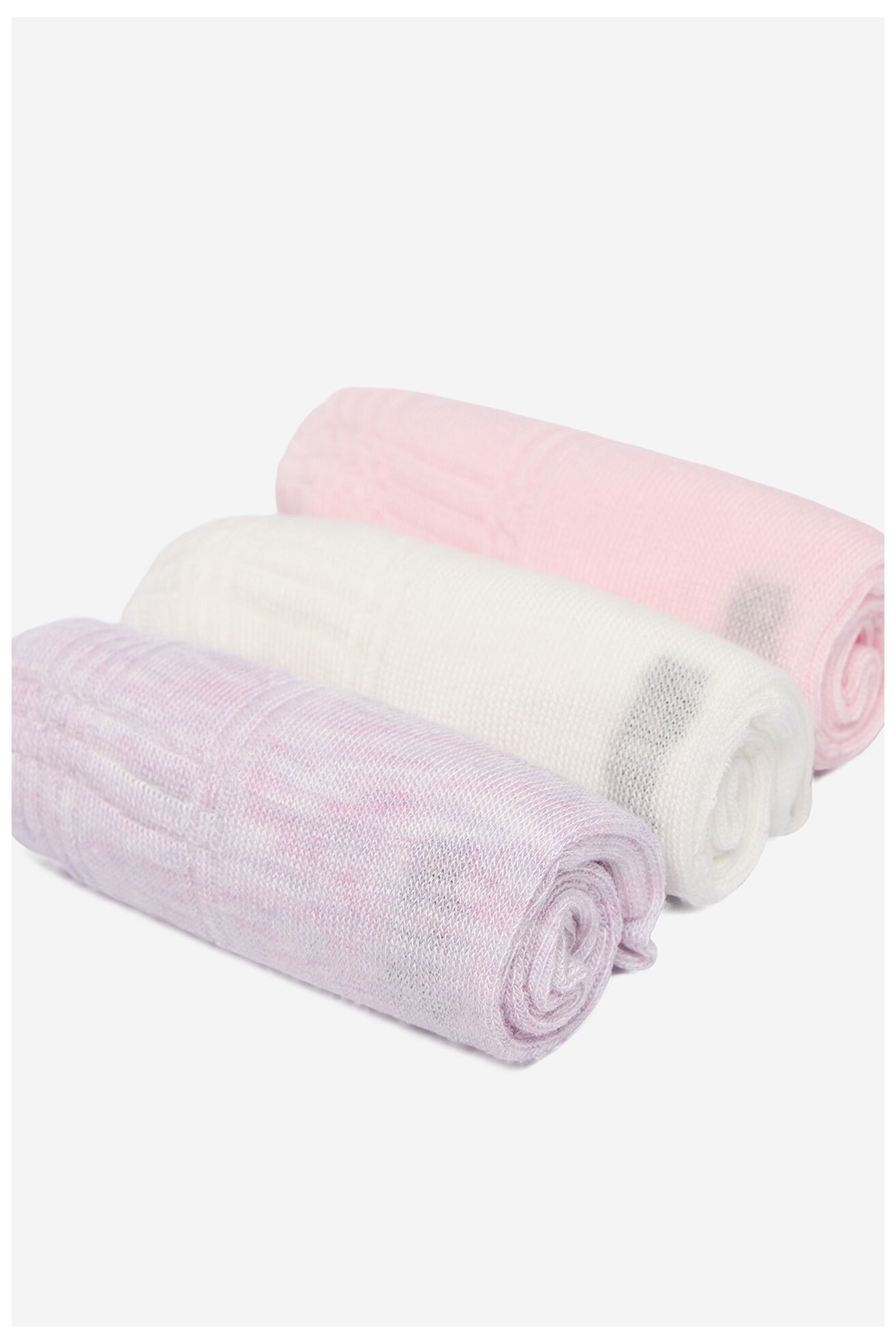 Чорапи NINE WEST CEO_BR_NW_25079_W_AW25 (3 PACK) БЯЛ