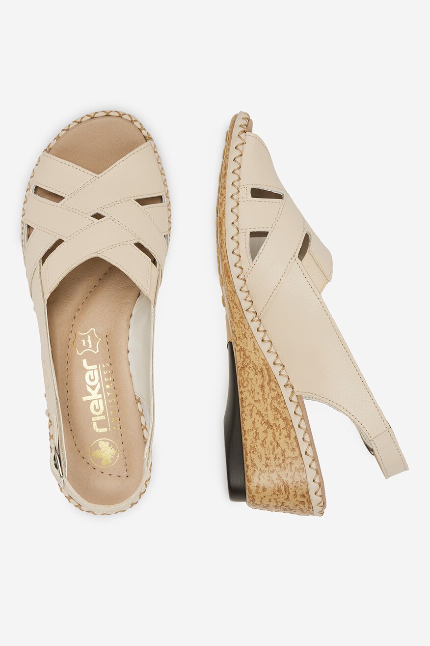 
                Szandál Rieker VILÁGOSBÉZS - 2230078400107