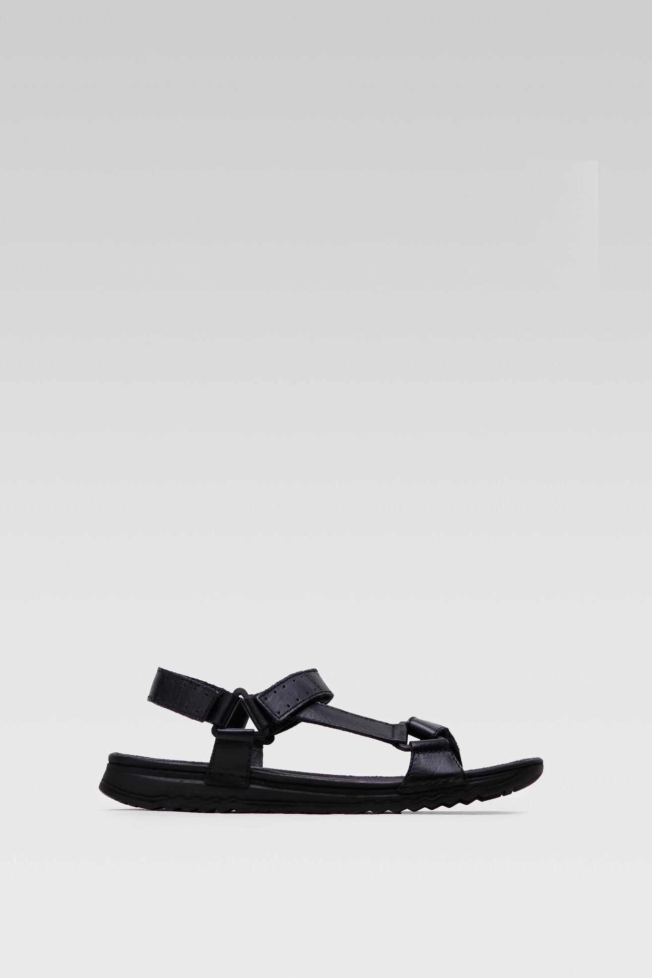 Sandały Cesare Cave MI07-A612-A412-17 Czarny