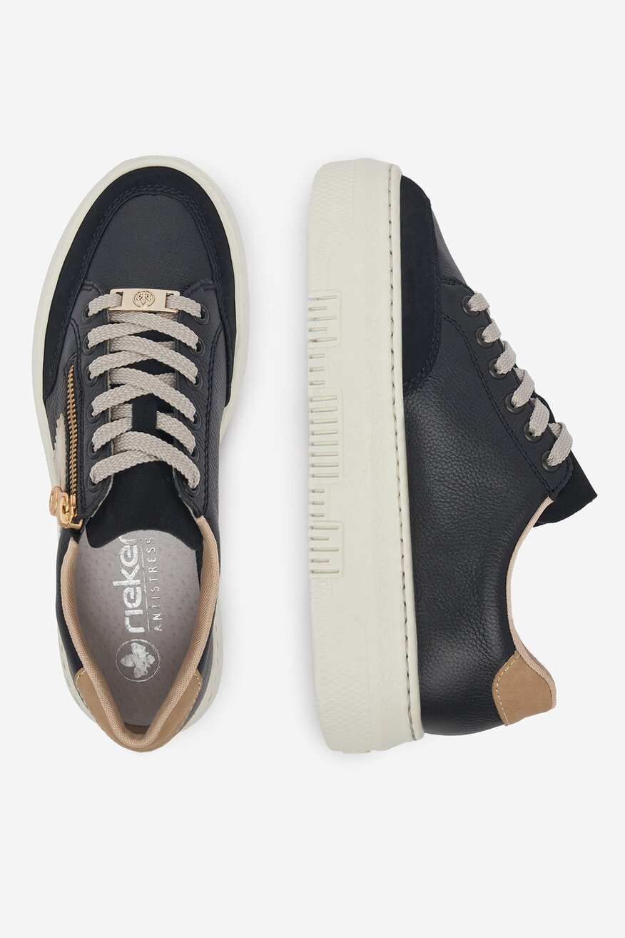 Sneakerși Rieker NEGRU - 2230074040482