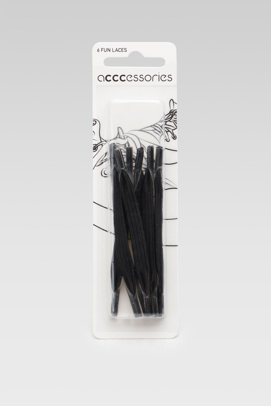 ACCCESSORIES - Sznurówki do obuwia czarne - 5904862221588