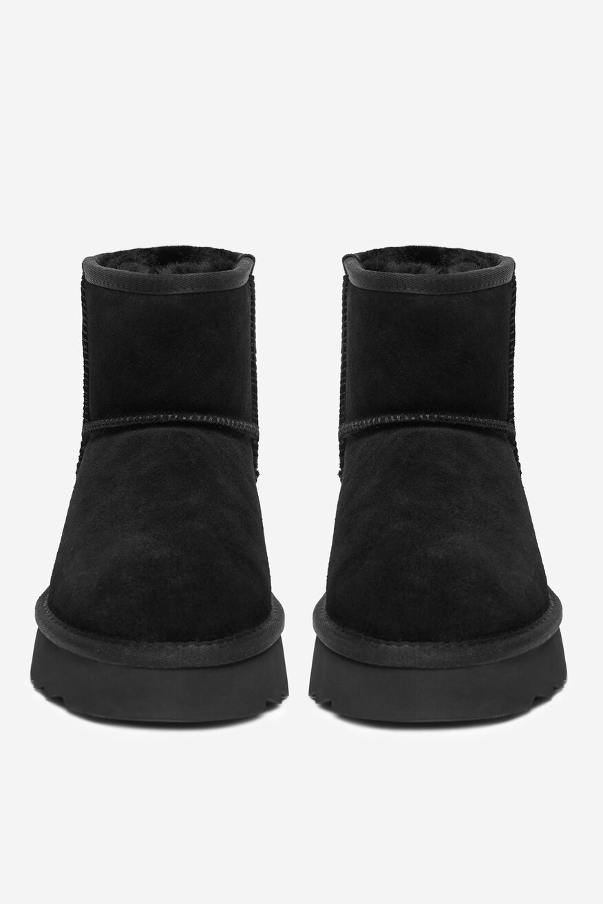 NINE WEST - Śniegowce zamszowe ocieplane - 5906751474570