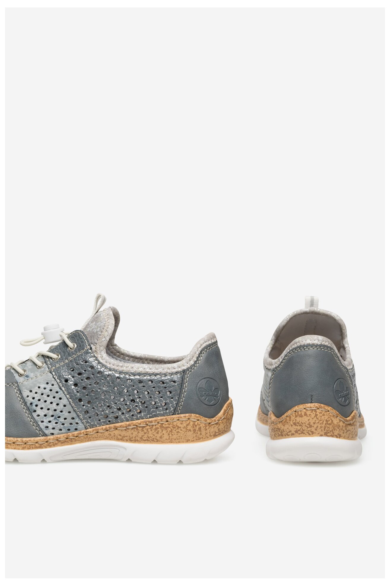 Половинки обувки Rieker N4255-12 СИН