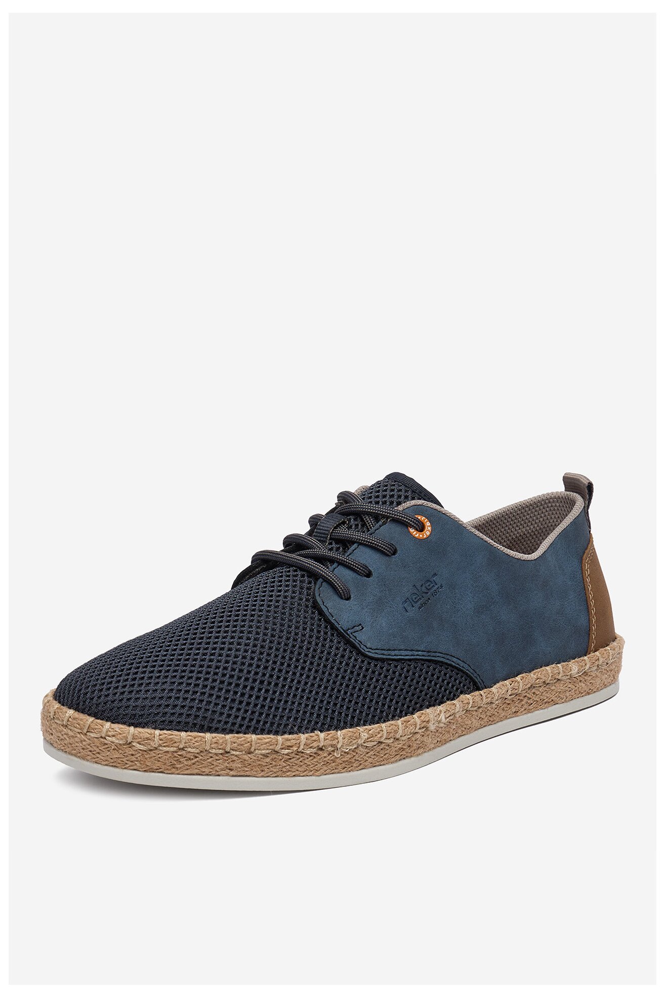 Espadryle Rieker CEO-B2648-14 Jeansowy