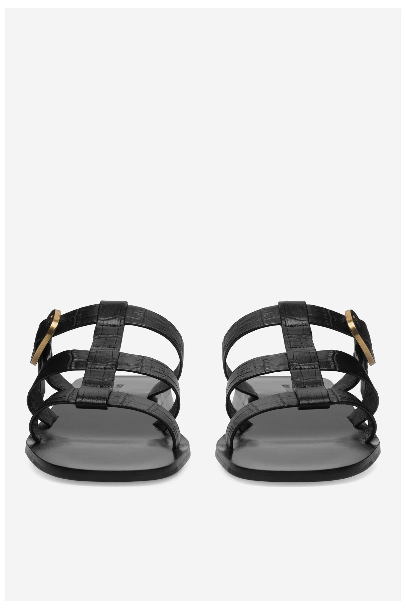 Klapki Gino Rossi MALI-112791 Czarny