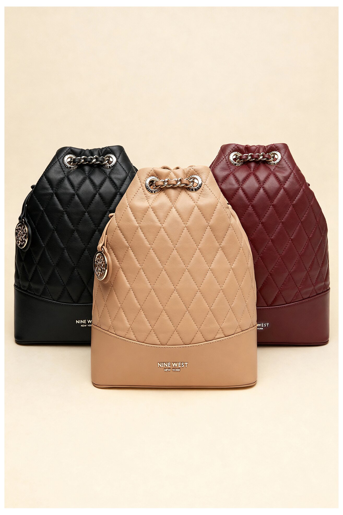 Rucsac NINE WEST CEO-KANSAS-JH5824-NW NEGRU