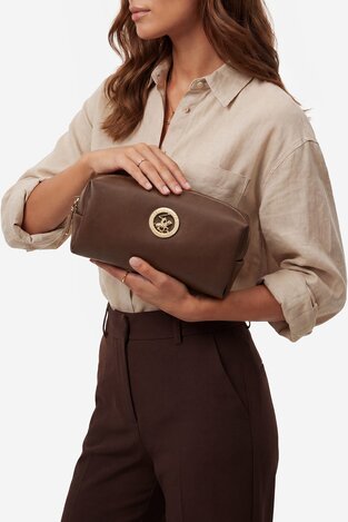 Косметичка Beverly Hills Polo Club CEO-BHPC-W1-012-SS26 КОРИЧНЕВИЙ