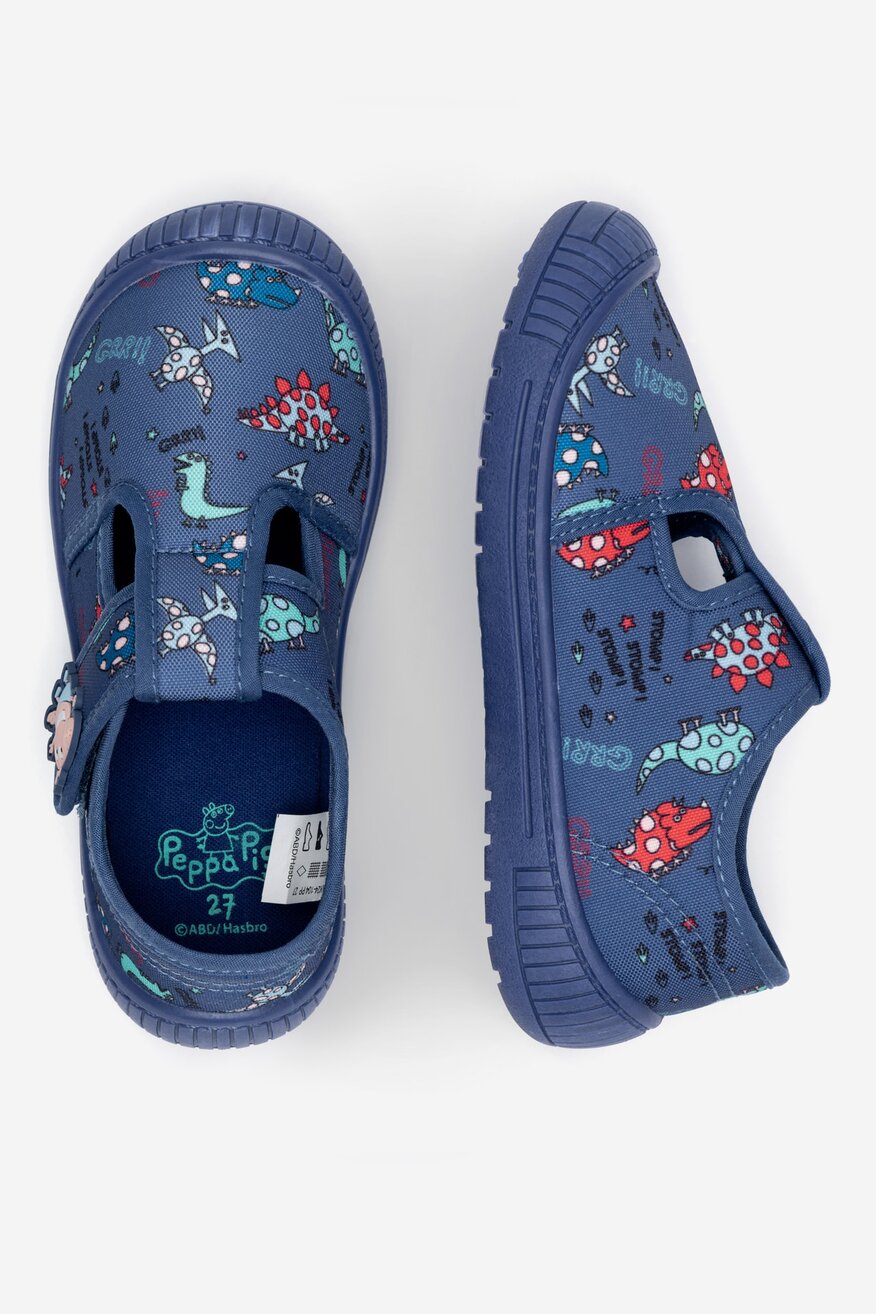 
                PEPPA PIG - Kapcie na rzepy - 5905588743354