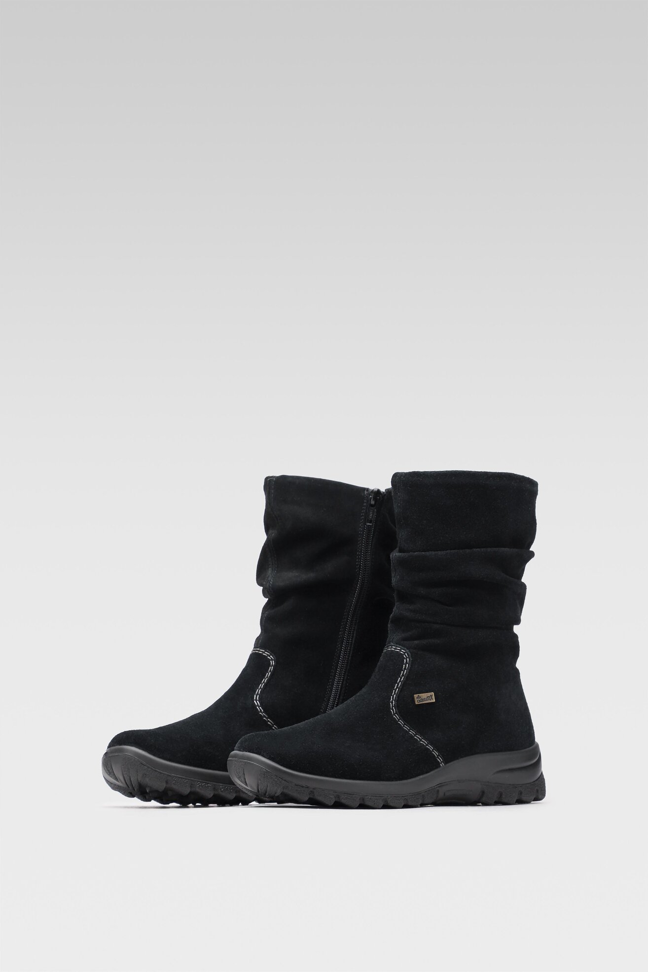 Botki Rieker Z7171-01 Czarny