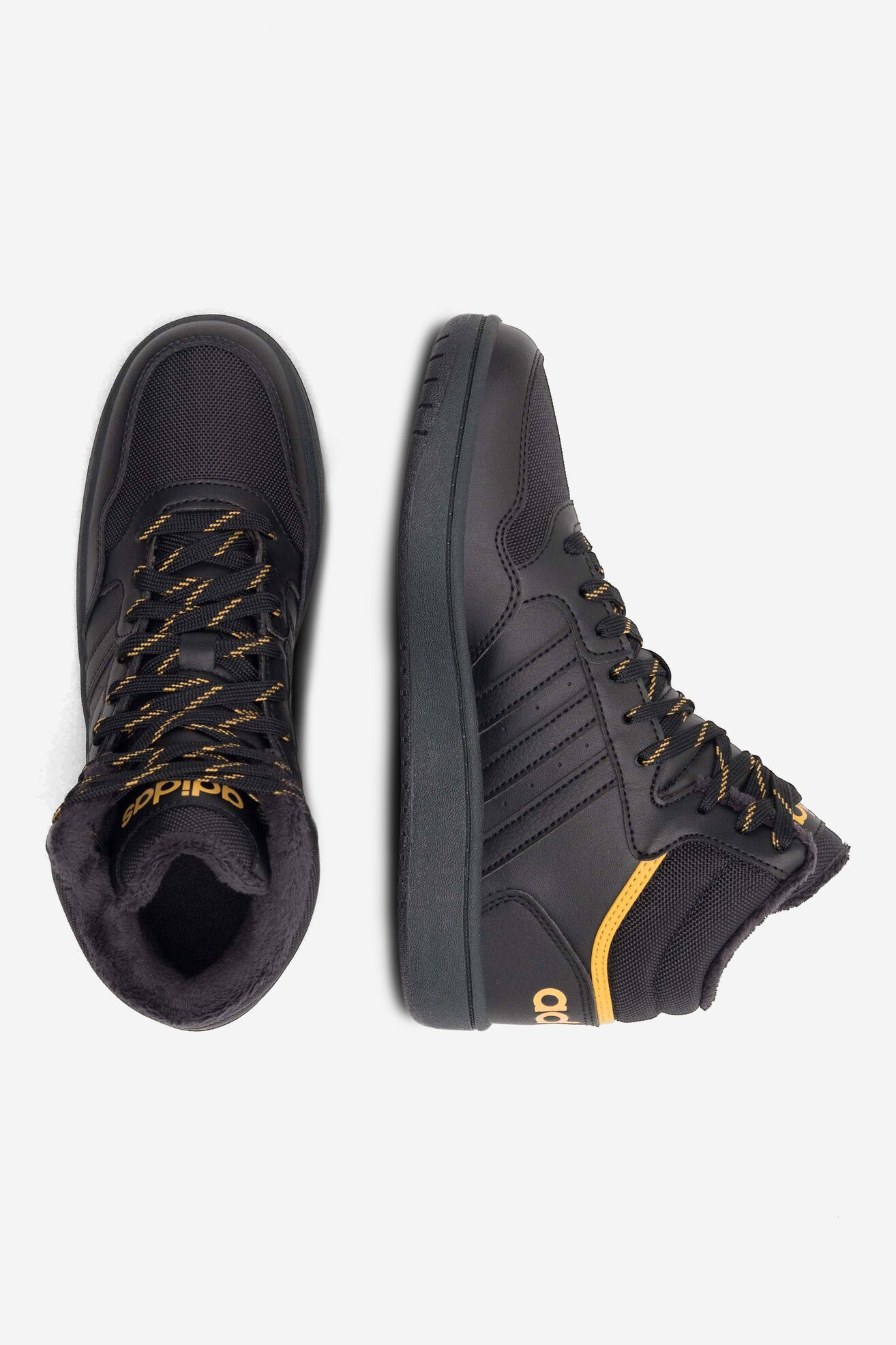 Obuwie sportowe adidas HOOPS MID 3.0 K IF7736 Czarny