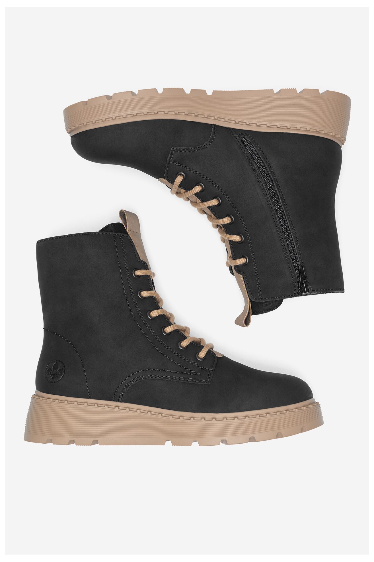 Csizma Rieker 70404-00 FEKETE