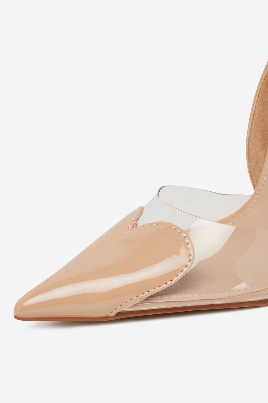 Pantofi cu toc DeeZee BEJ - 5906751132821