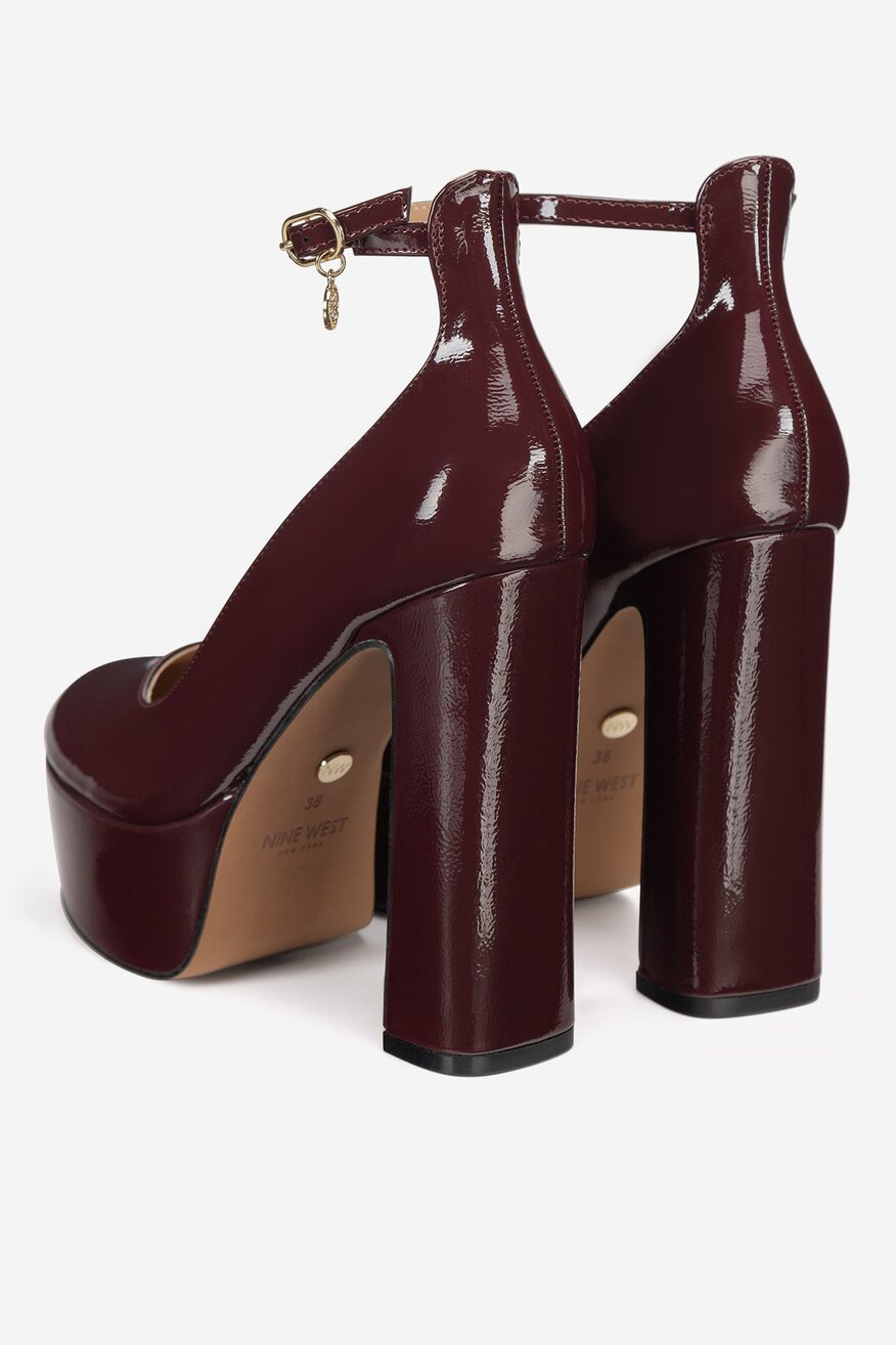 
                Körömcipő NINE WEST BORDÓ - 5905588931430