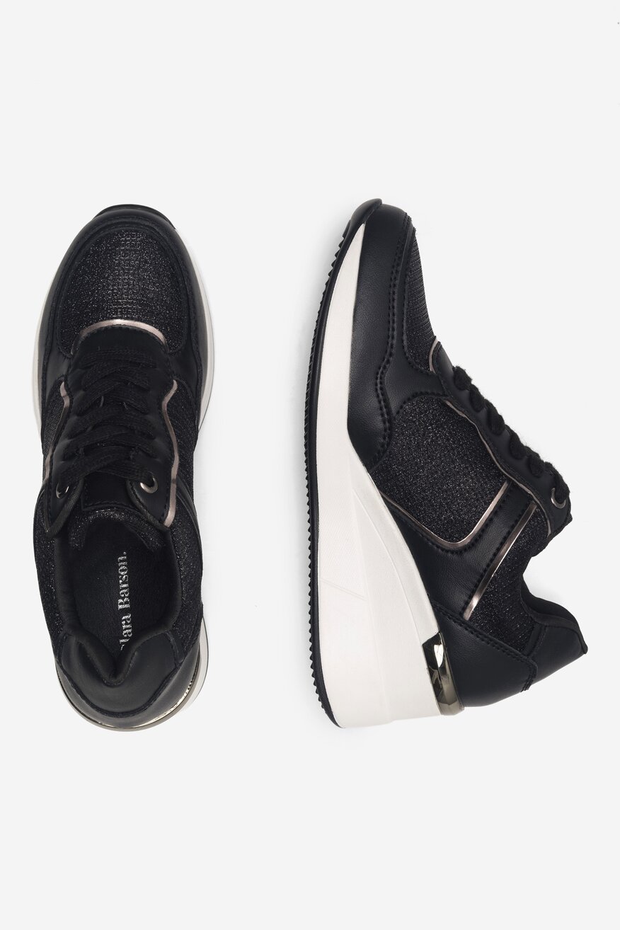 Clara Barson - Sneakersy na koturnie - 5905588023142