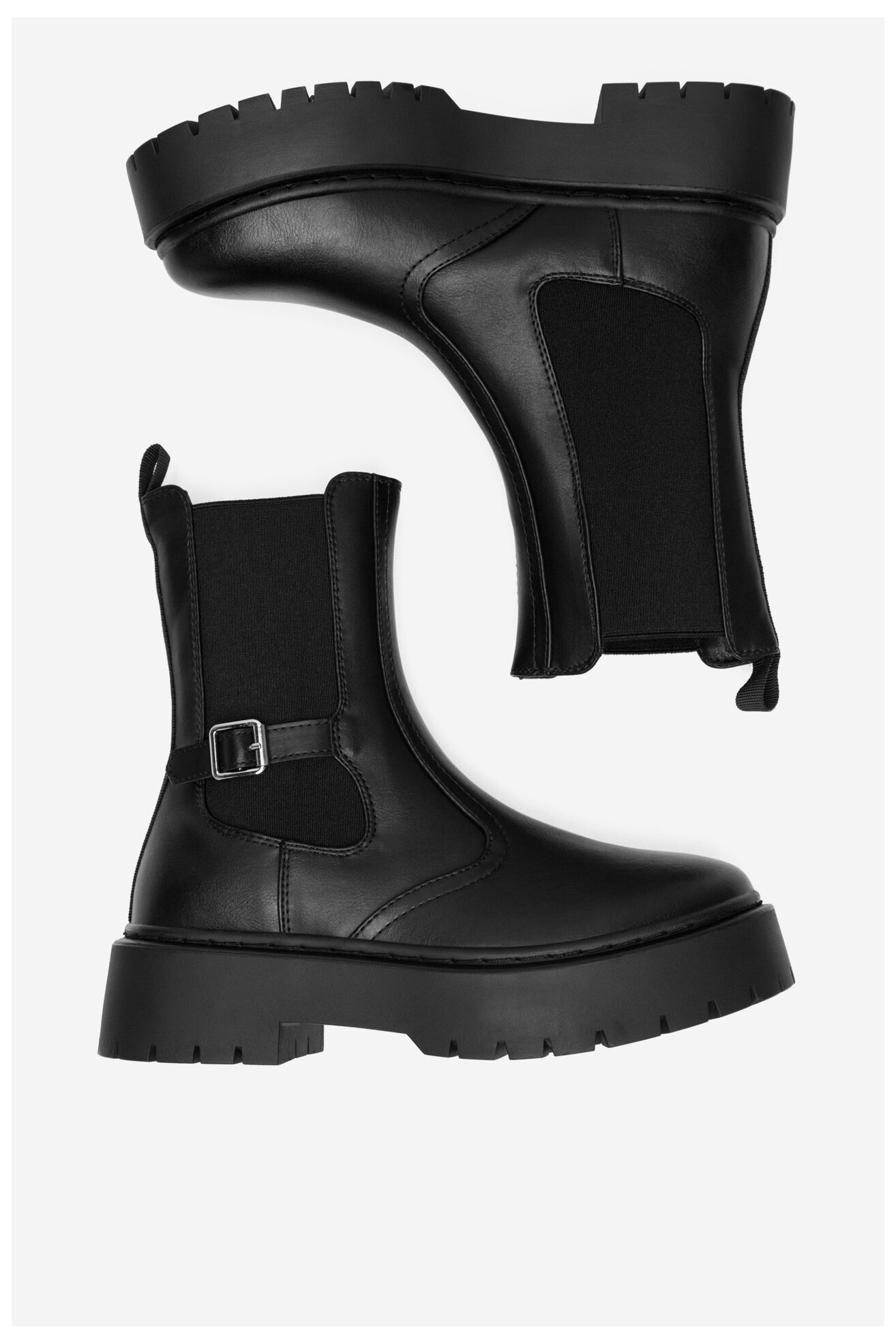 Botki DeeZee HY12123-17 Czarny