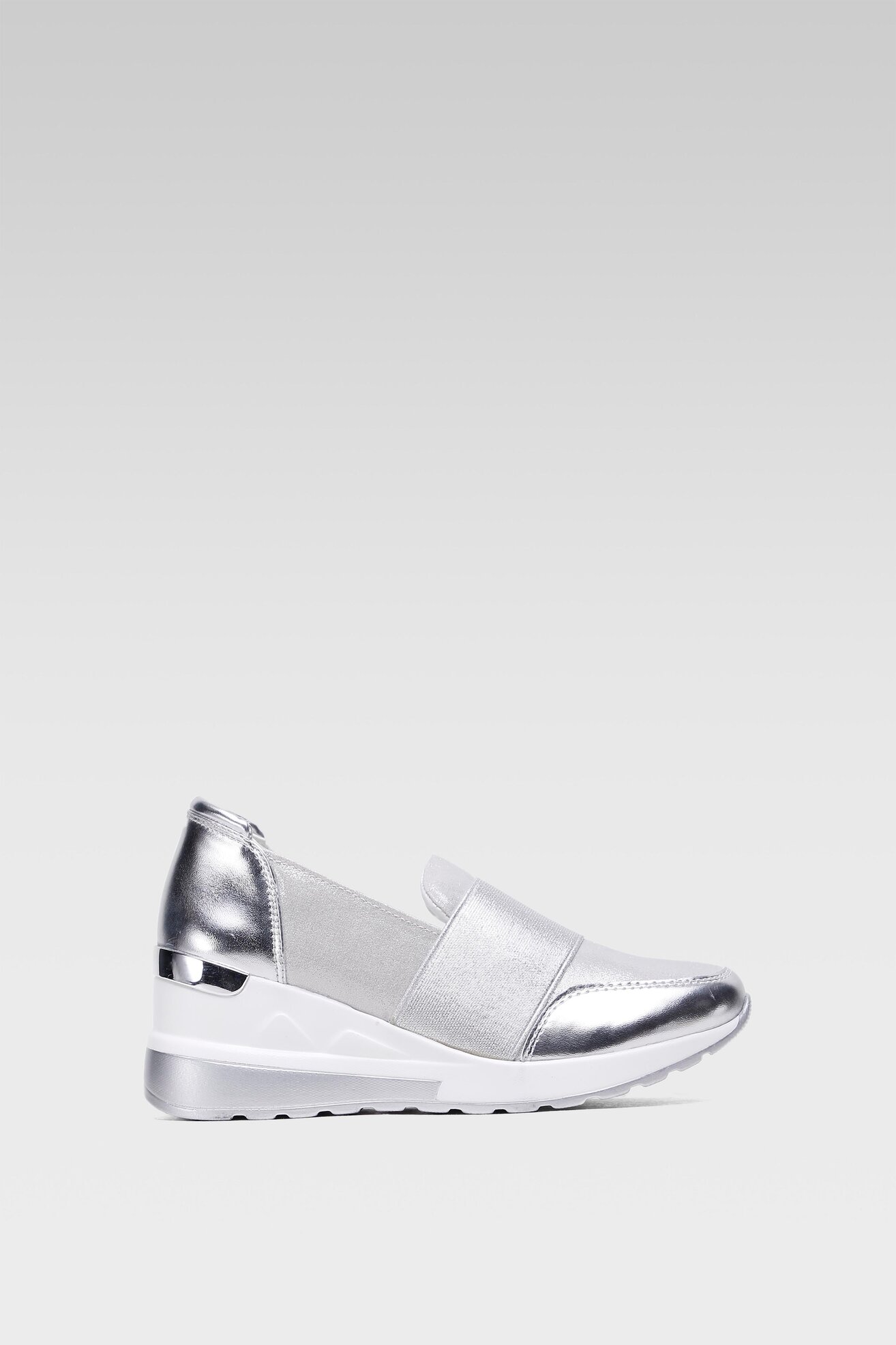 Półbuty Clara Barson WS2229-22 Srebrny