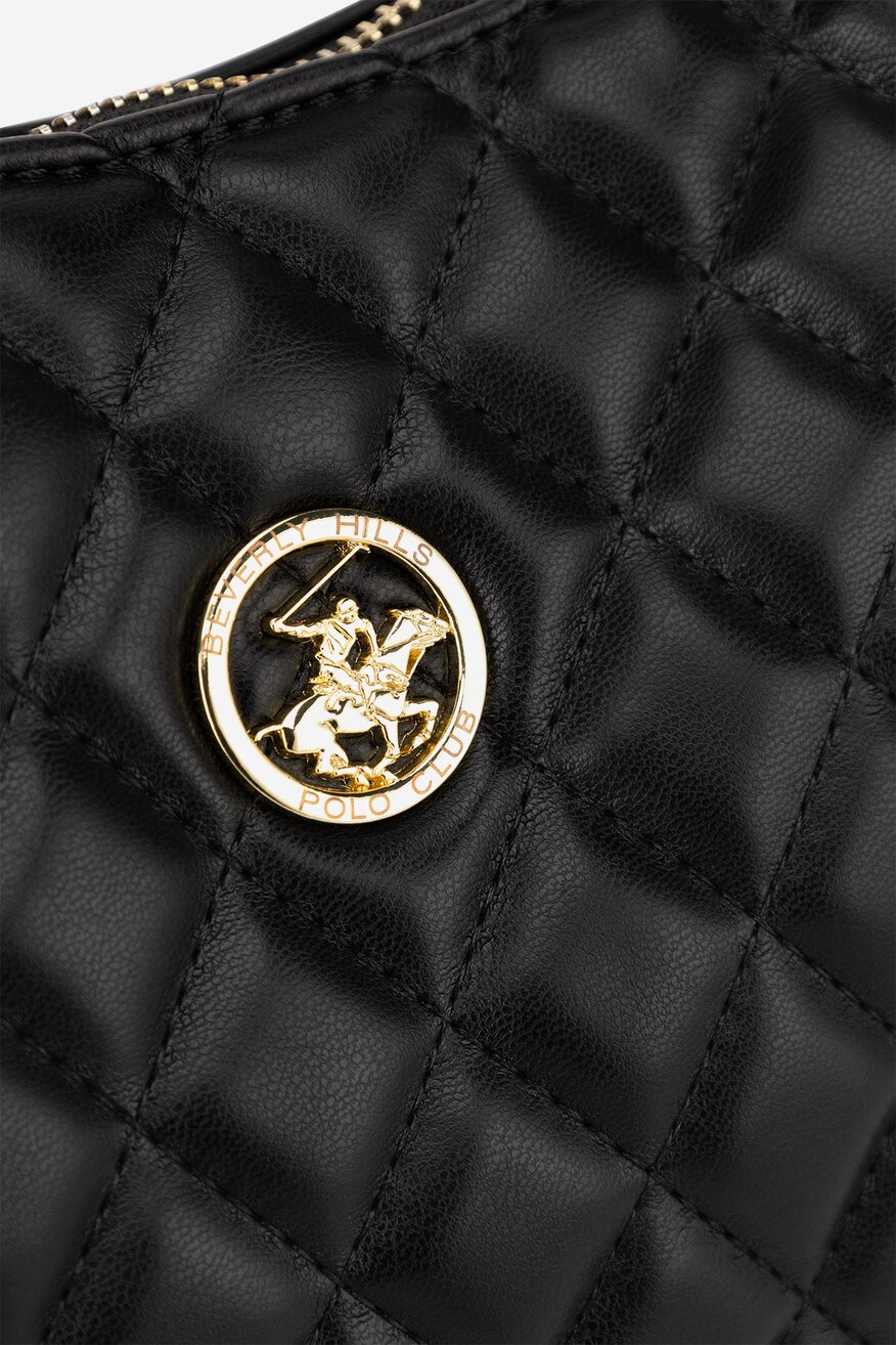 
                Дамска чанта Beverly Hills Polo Club ЧЕРЕН - 5905588941545