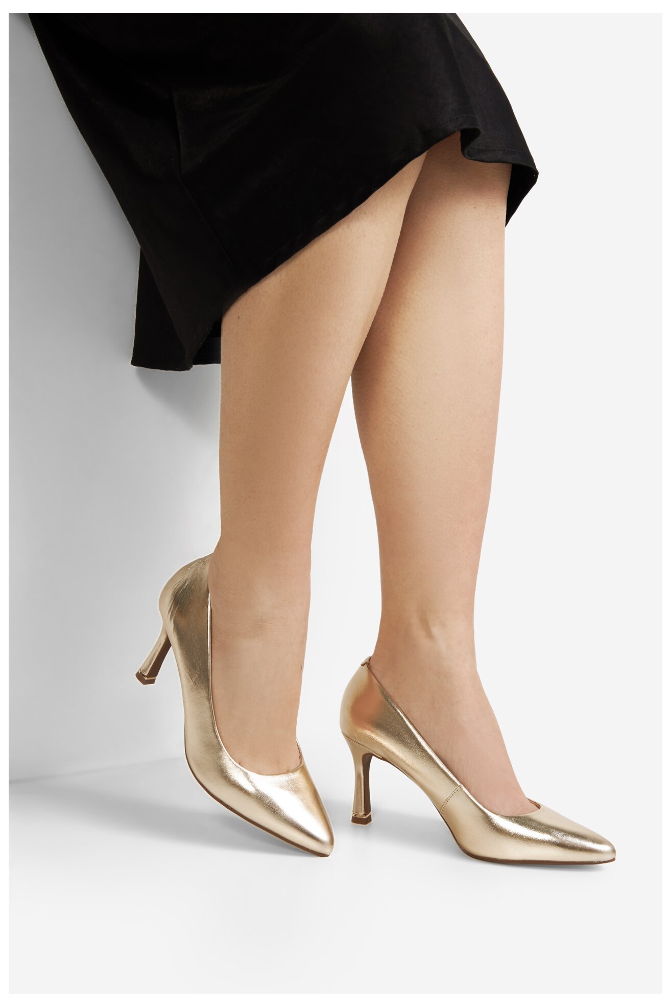 Czółenka Lasocki WYL3794-1Z Złoty