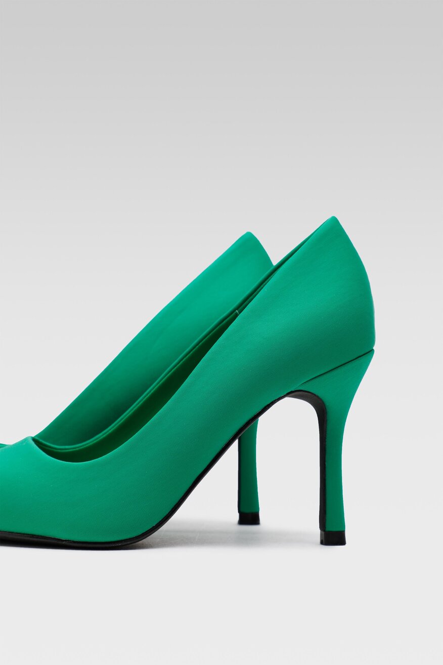 
                Jenny Fairy - Czółenka szpice zielone - 5904248906702