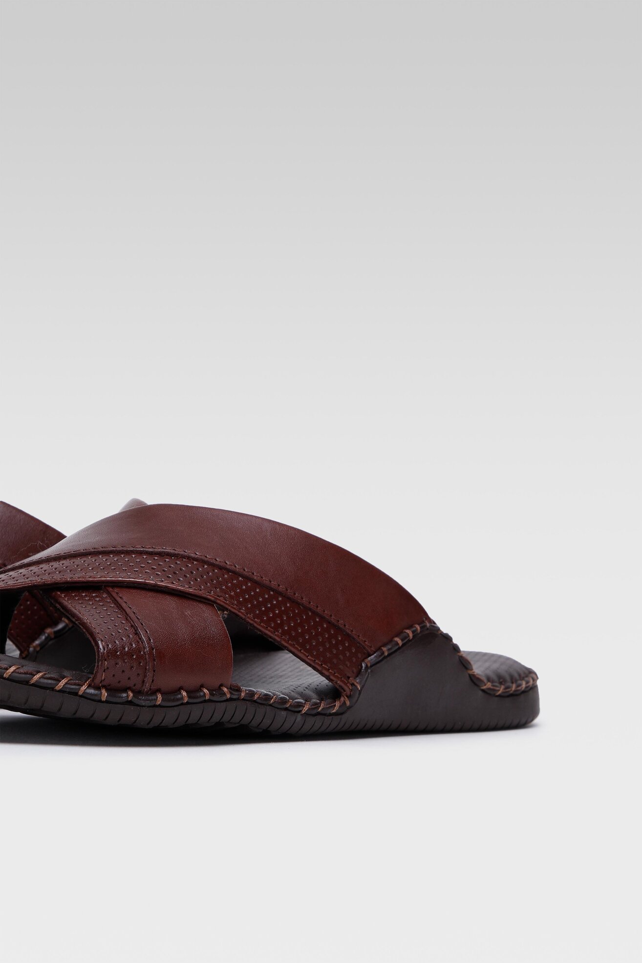 Klapki Lasocki for men 1855 Brązowy ciemny