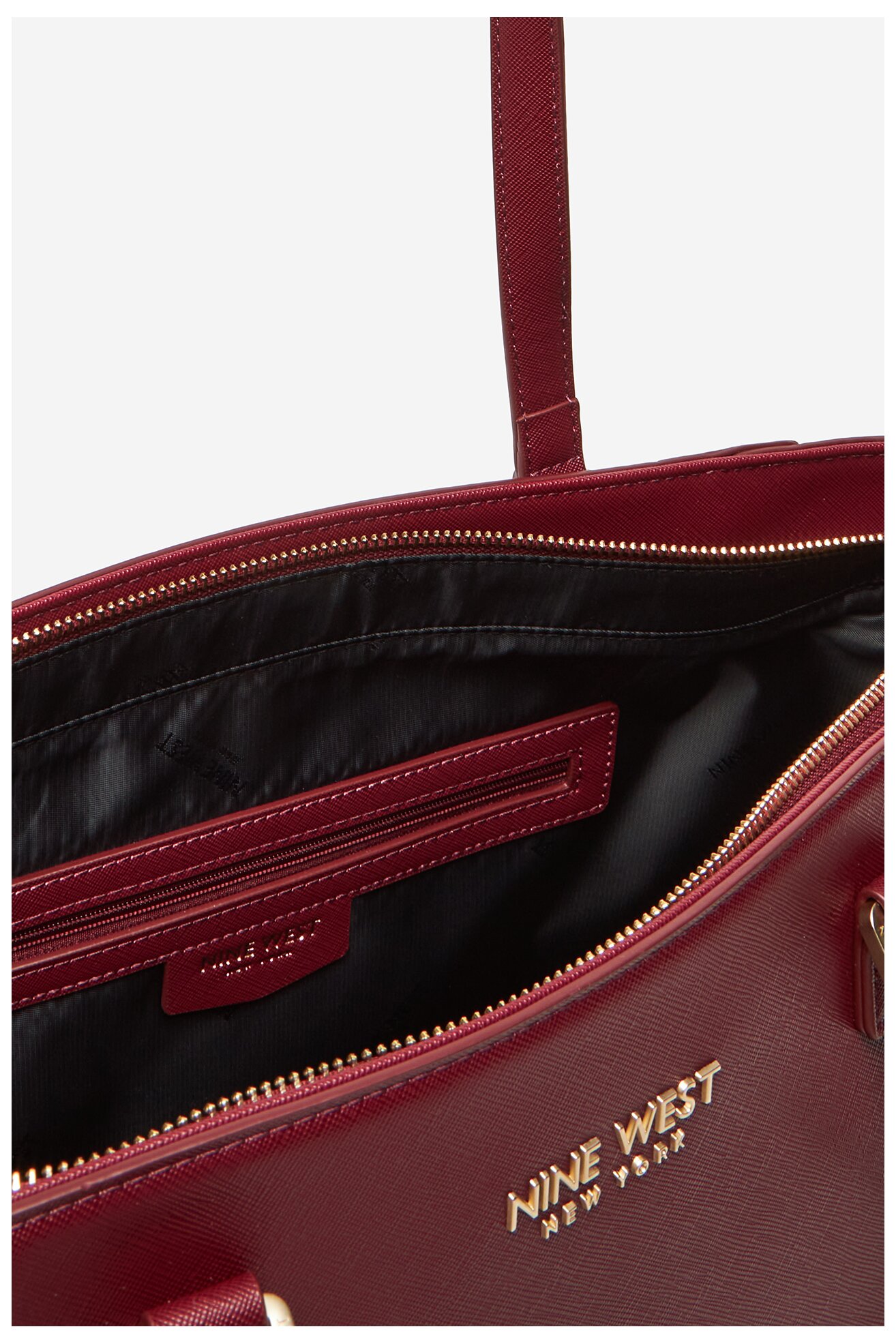 Kézitáska NINE WEST CEO-MIDTOWN MAVEN-LX9844 BORDÓ