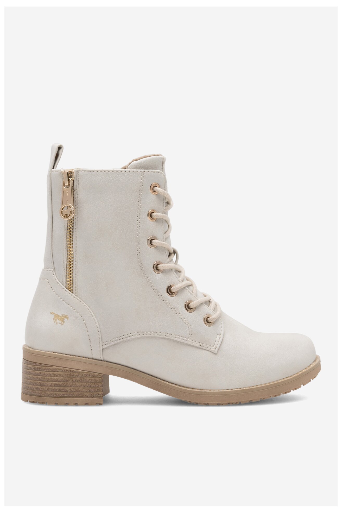 Боти Mustang 1402-502 БЯЛ