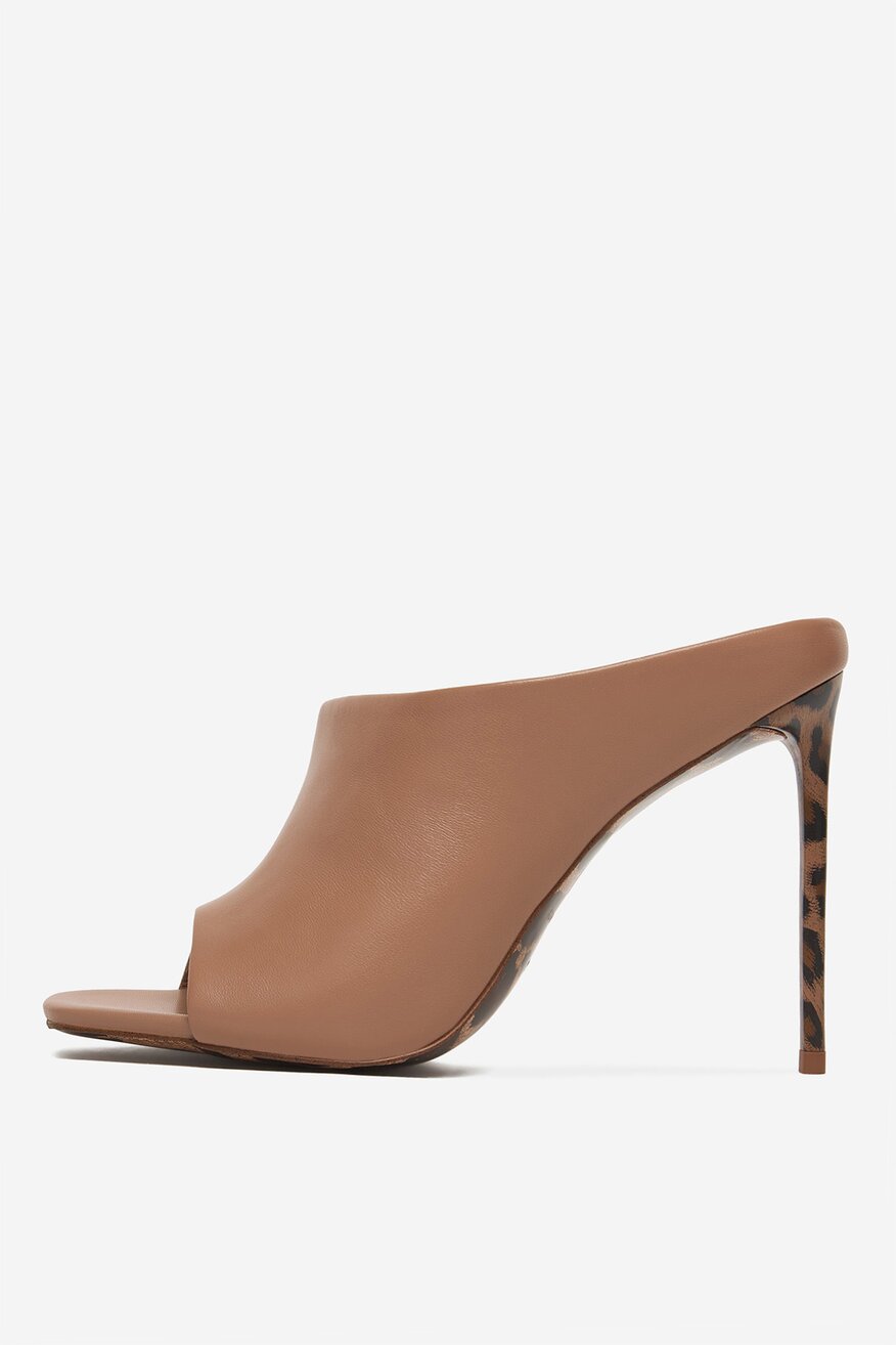 EVA MINGE - Klapki skórzane - 5906751815106