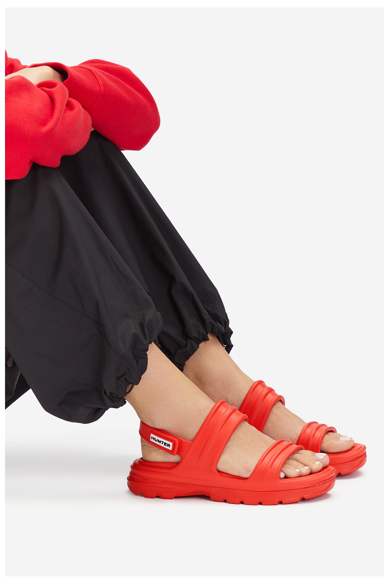 Sandały HUNTER HUN8761 Czerwony