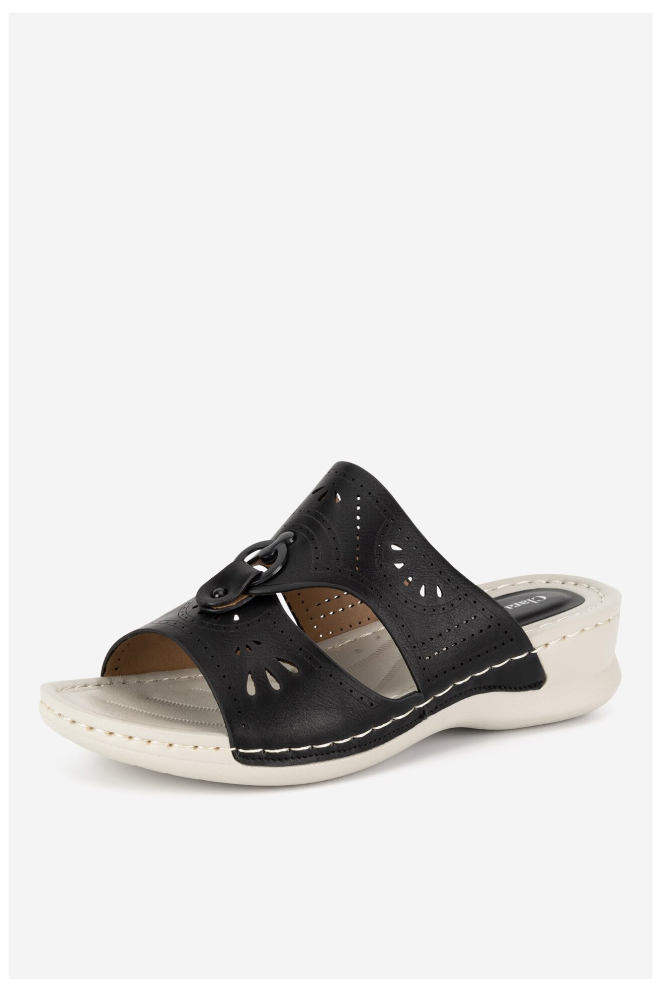 Шльопанець Clara Barson WYL05010-13 ЧОРНИЙ