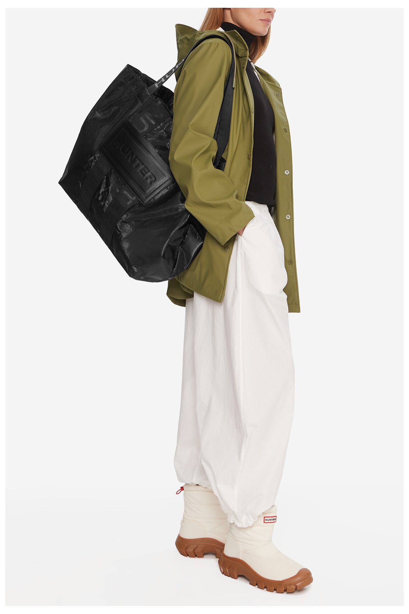 Kézitáska HUNTER C-HTR-K-014-06 FEKETE