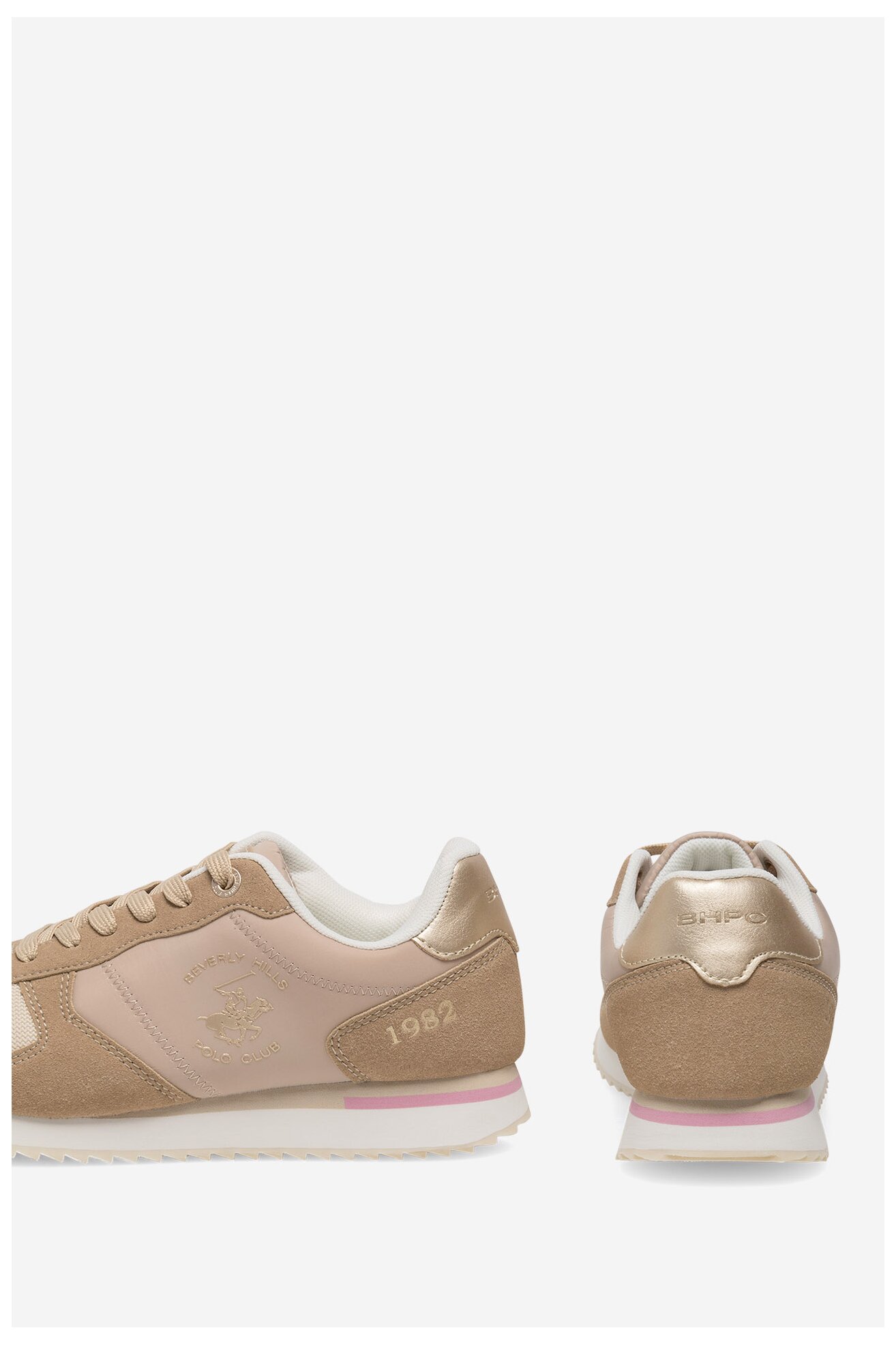 Sportovní obuv Beverly Hills Polo Club W-VSS24003 BÉŽOVÁ