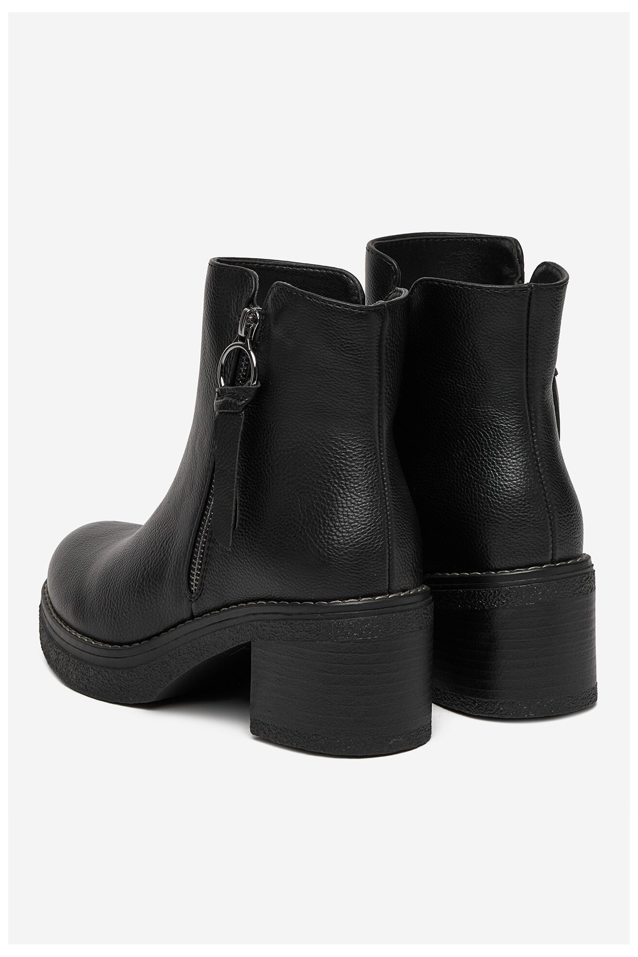 Bokacsizma Clara Barson CEO-WS6570-07 FEKETE