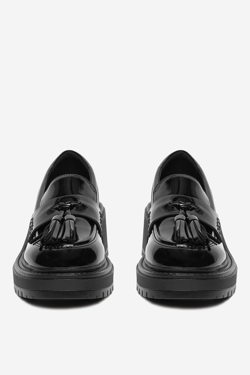 Badura - Loafersy skórzane - 5906751376874