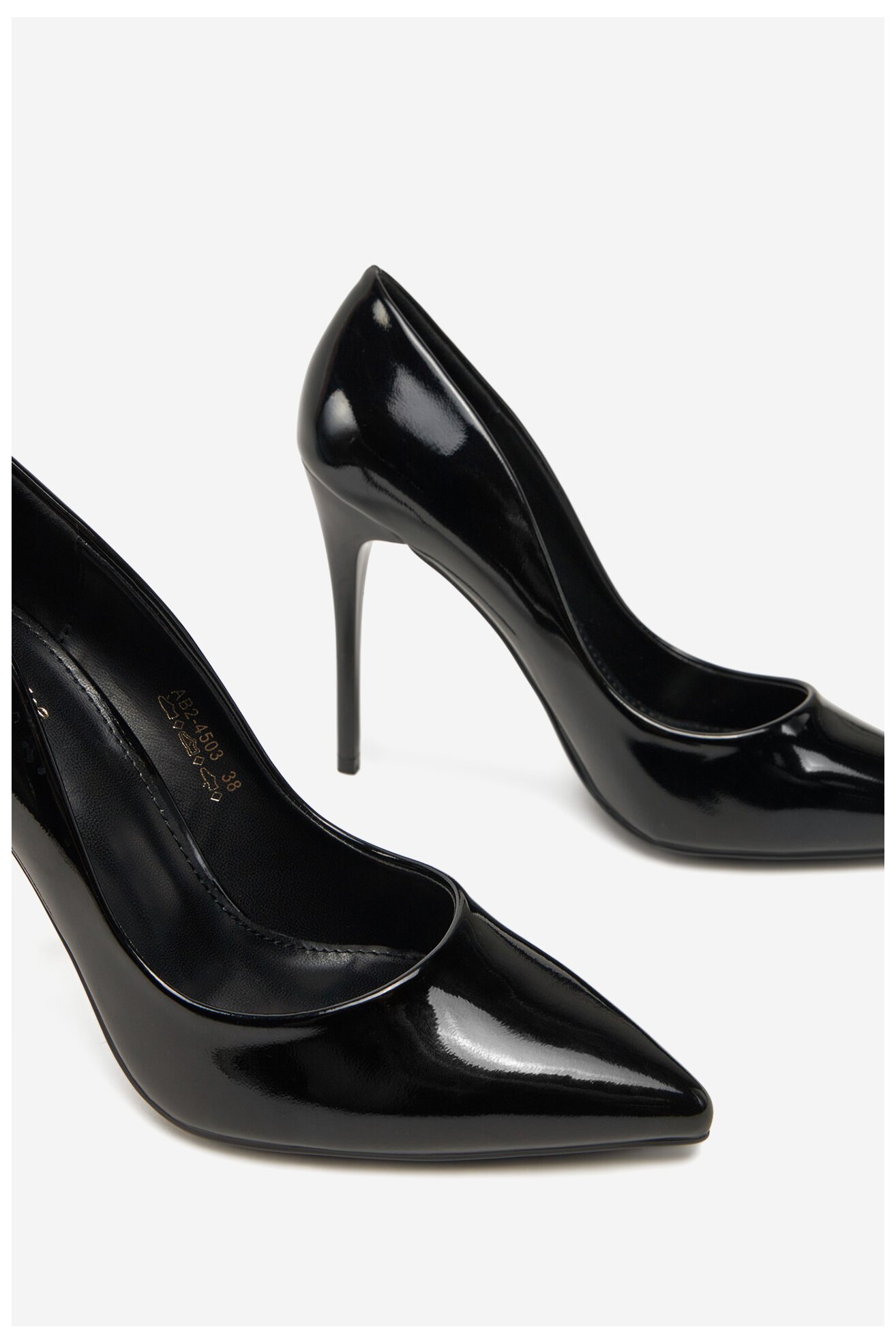 Czółenka DeeZee AB2-4503A Czarny