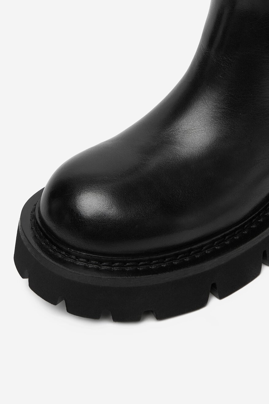 G-STAR RAW - Skórzane kozaki - 5906751408056