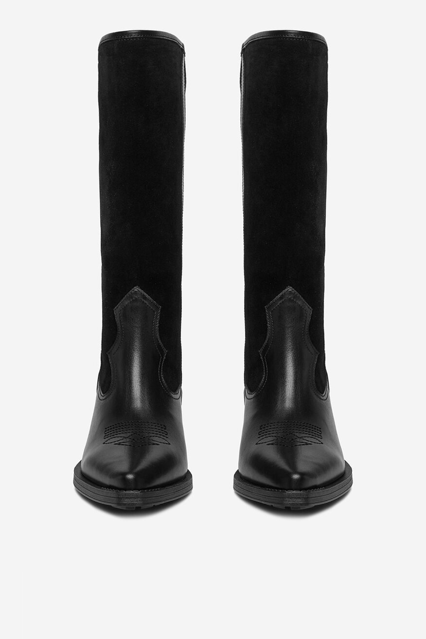 Badura - Kozaki skórzane - 5906751388587