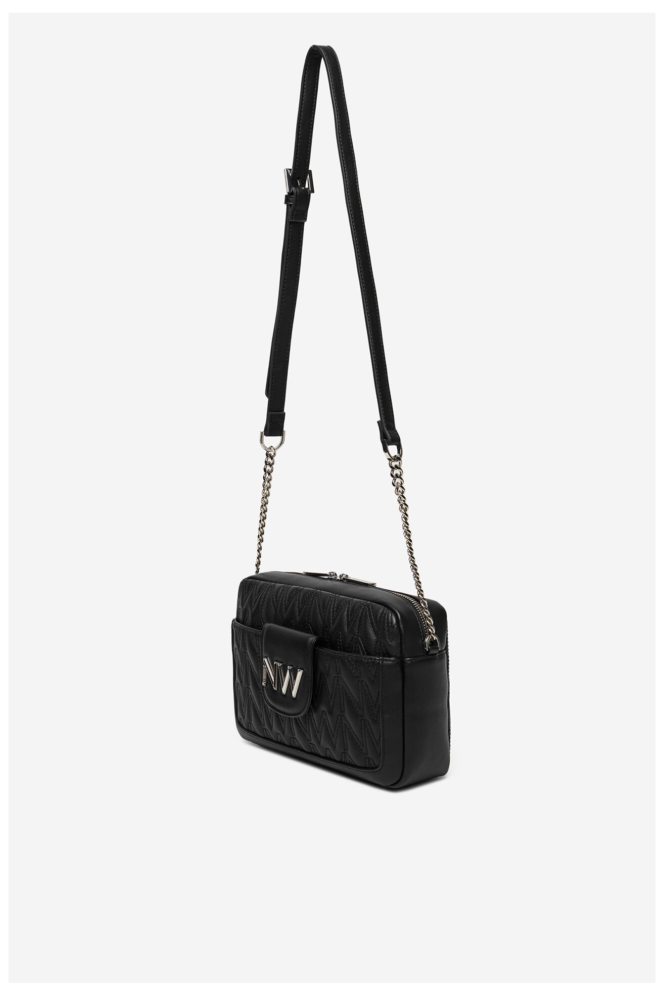 Kézitáska NINE WEST CEO-ASTORIA-ALLURE-01-LX10166 FEKETE