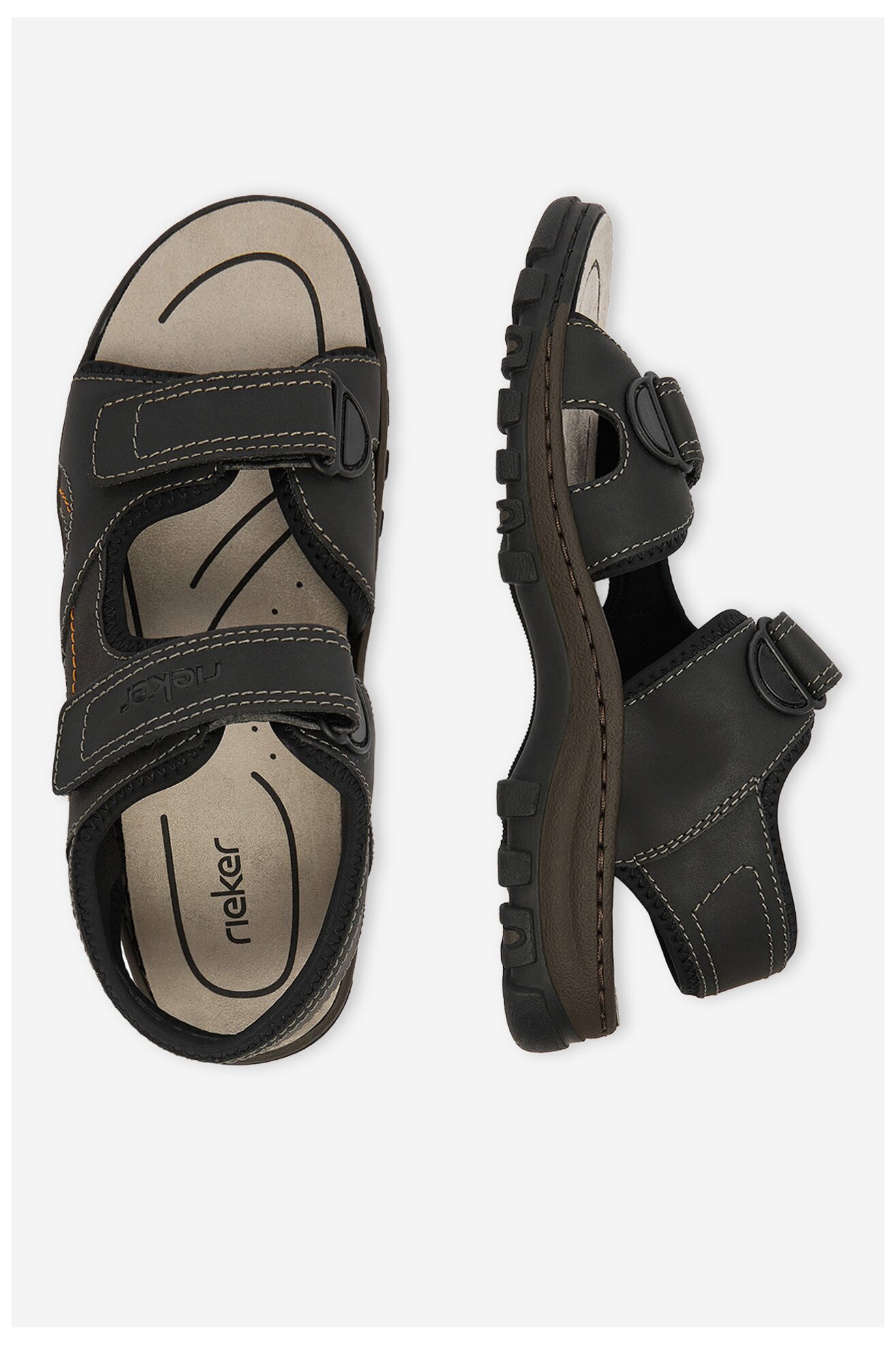 Sandały Rieker CEO-25053-00 Czarny