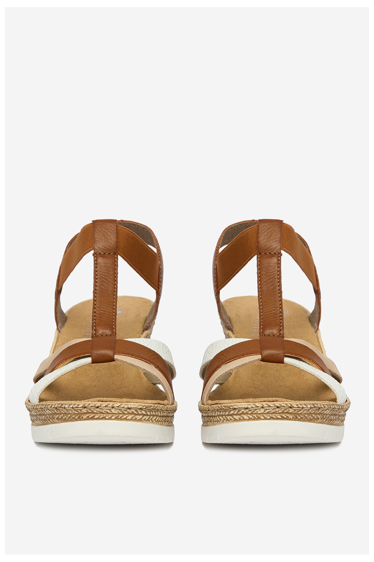 Sandały Rieker CEO-61995-81 Brązowy