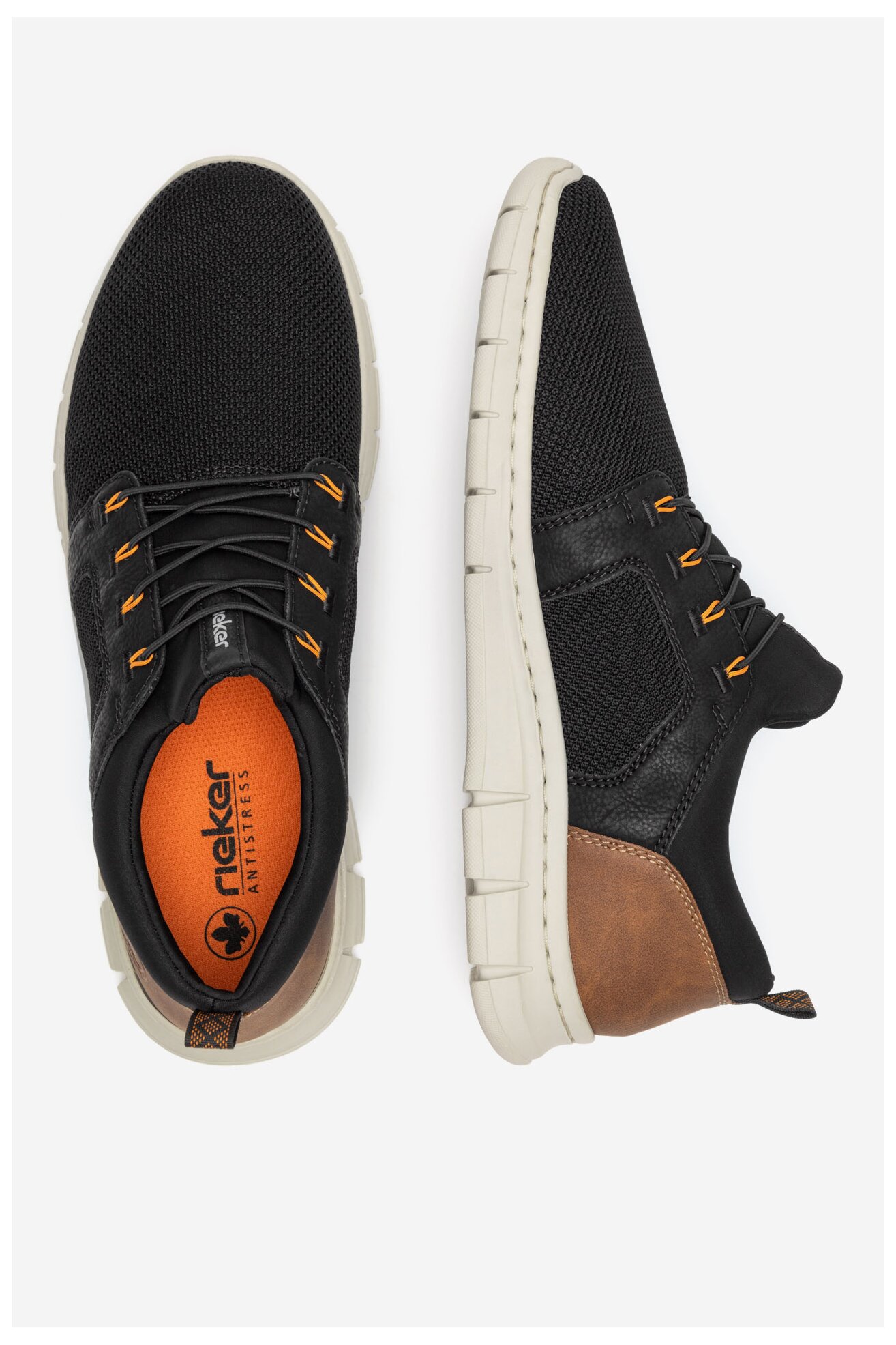 Sneakers Rieker B7796-00 Czarny