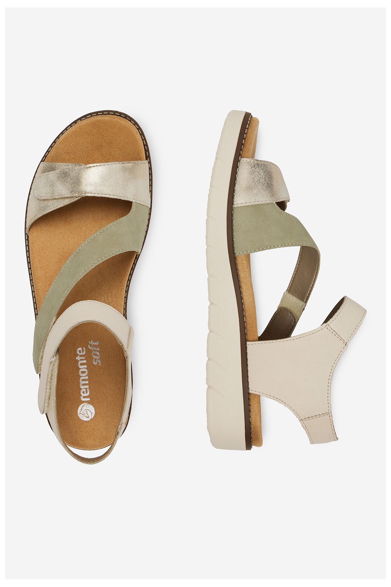 Сандали Remonte D2050-62 СЛОНОВА КОСТ