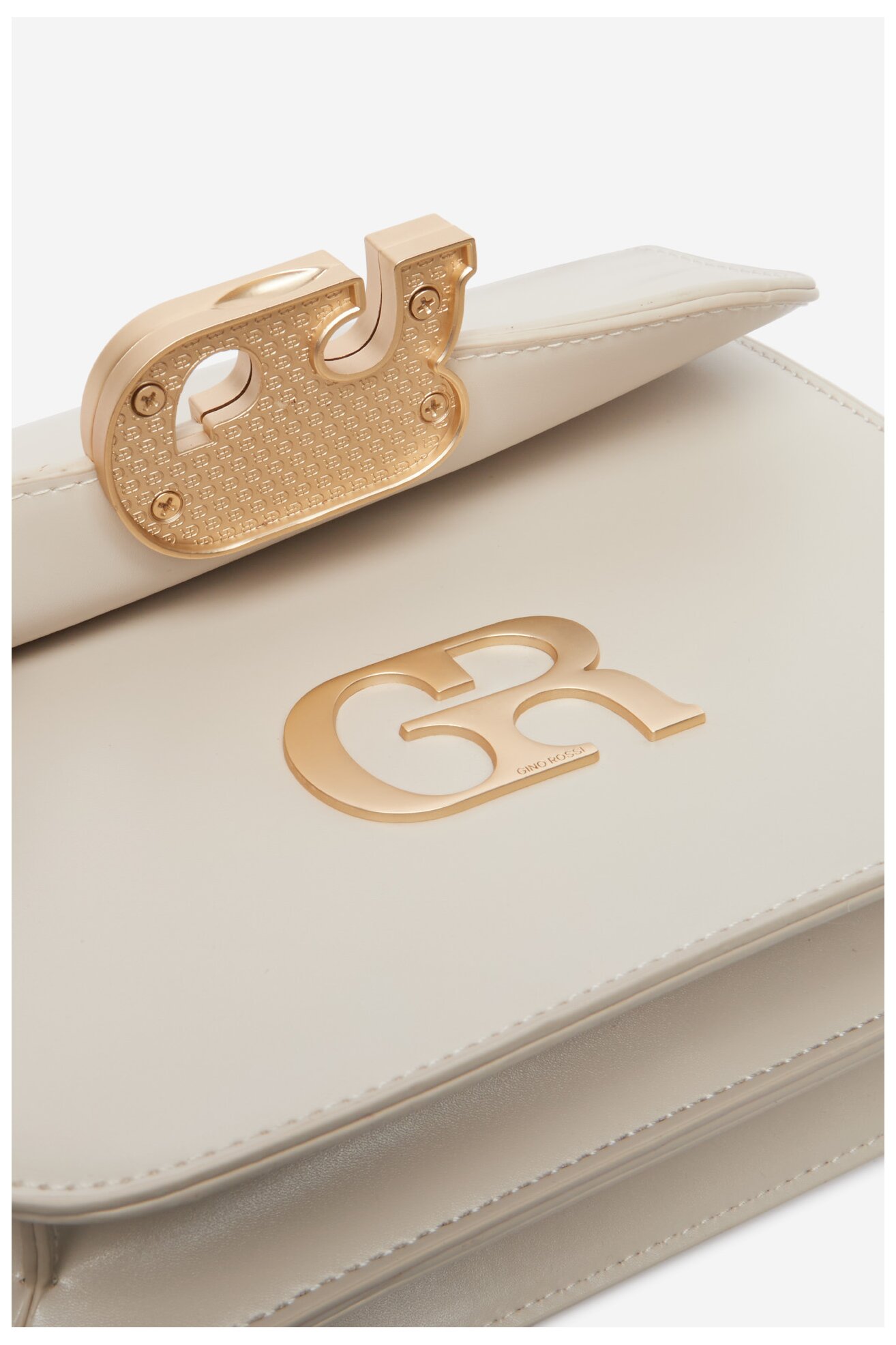 Сумка З Ремінцем Gino Rossi EO-EQ44A ІВОРИ