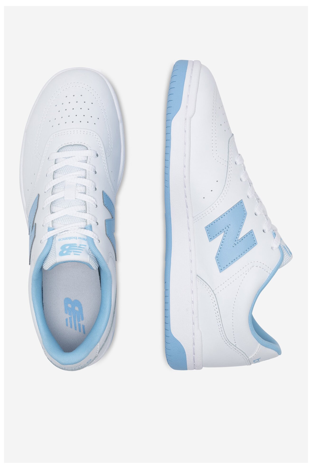Спортни обувки New Balance BB80BLU БЯЛ