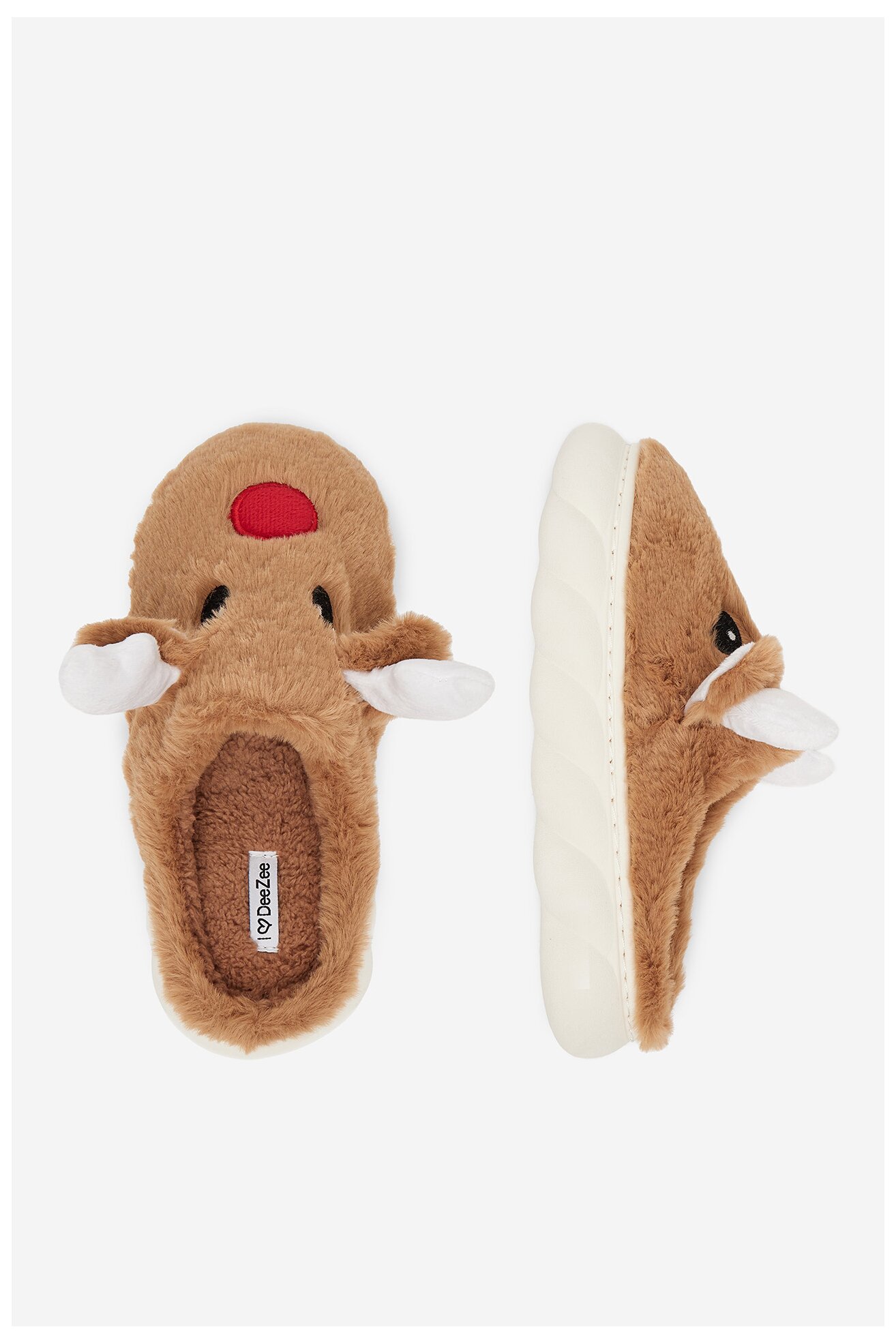 Kapcie DeeZee MU-SL-DZ02 Brązowy