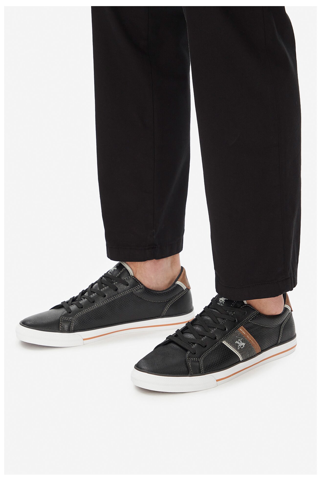 Vászoncipő Beverly Hills Polo Club CEO-V5-DODO FEKETE