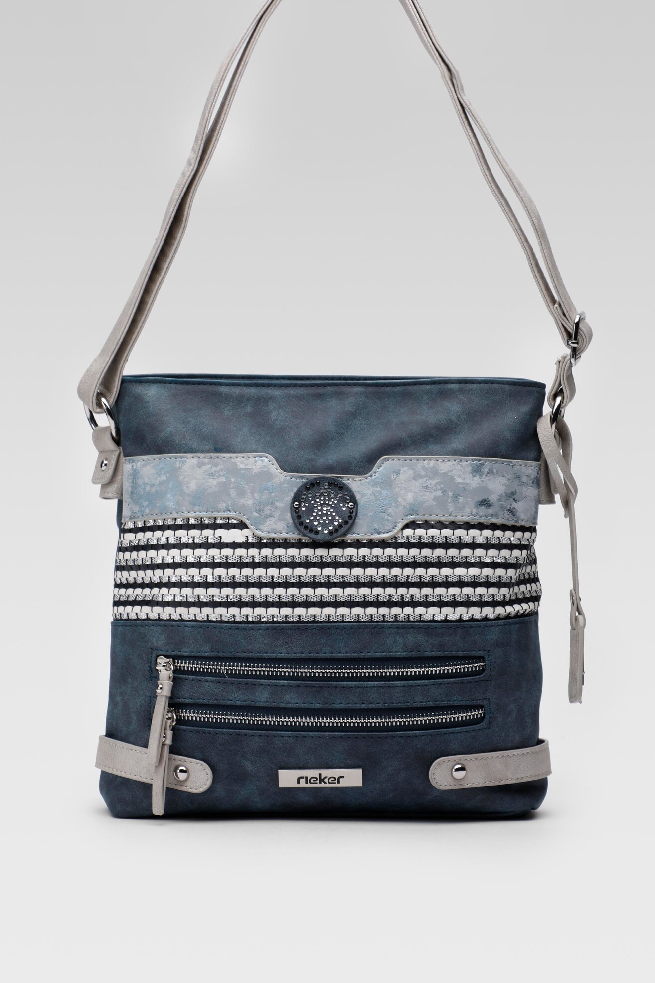 Torebka Rieker H1346-16 Niebieski
