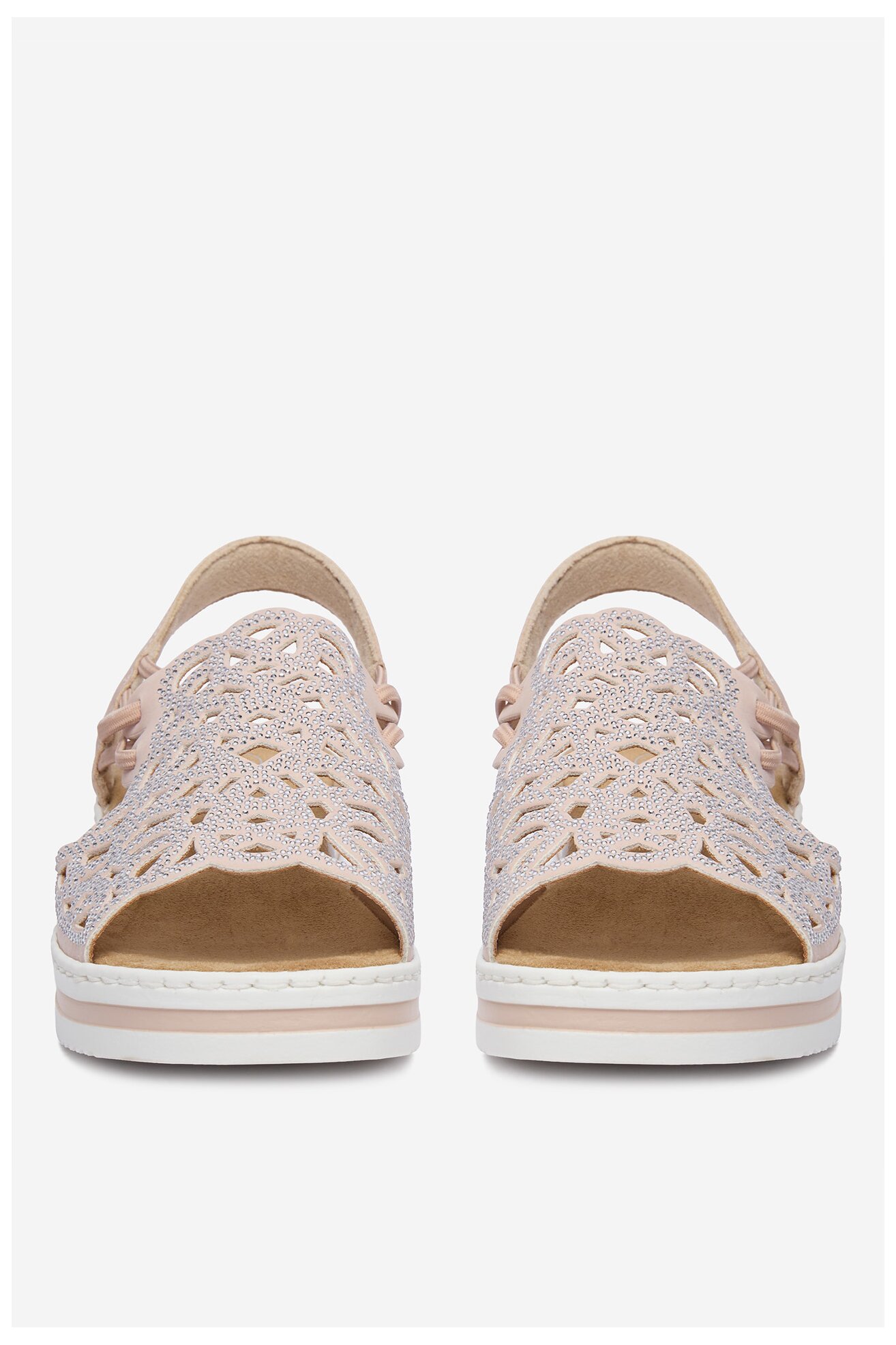 Sandały Rieker CEO-V0241-31 Złoty